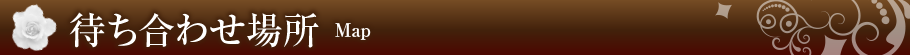 待ち合わせ場所 Map